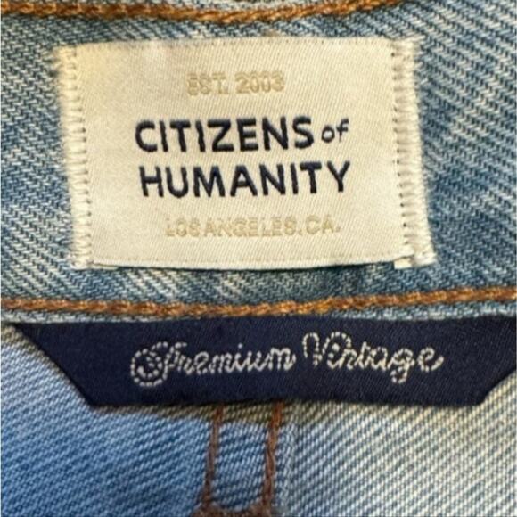 COH CITIZENS OF HUMANITY Paloma Baggy in Moonbeam Jeans Women's Size 32 New - Picture 8 of 16